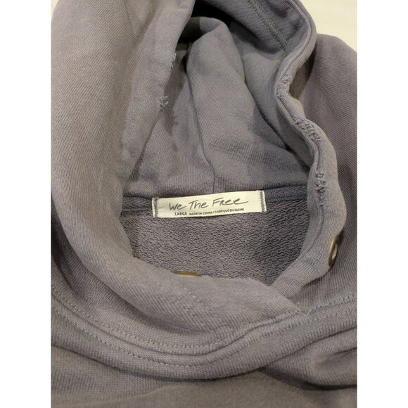 Free People Lonely Heart Studded Hoodie (Large) - Picture 8 of 11